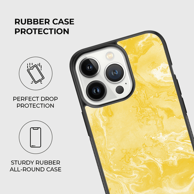 Banana Smoothie Rubber Phone Case