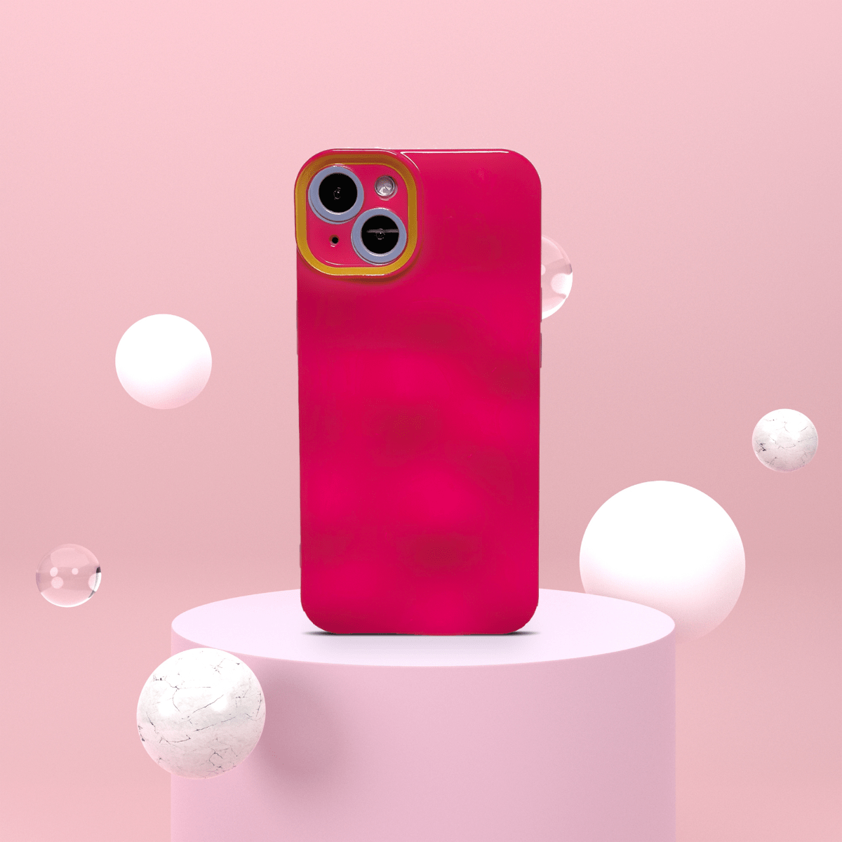 Hot Pink 3D Phone Case