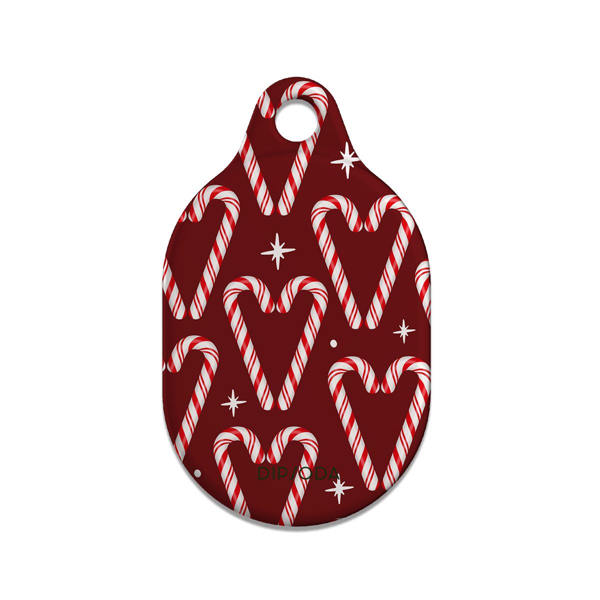 Candy Canes AirTag Case
