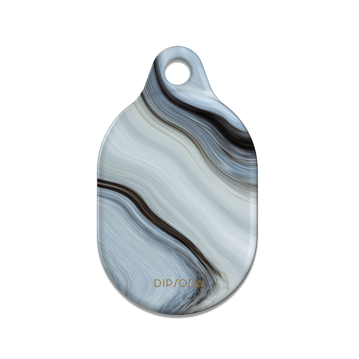 Marble Tide AirTag Case