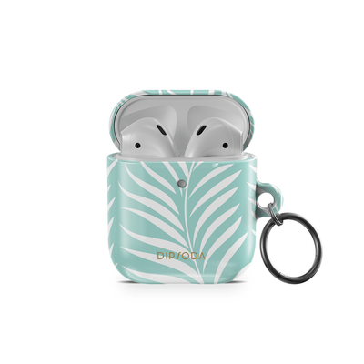 Minted Ferns AirPods Case