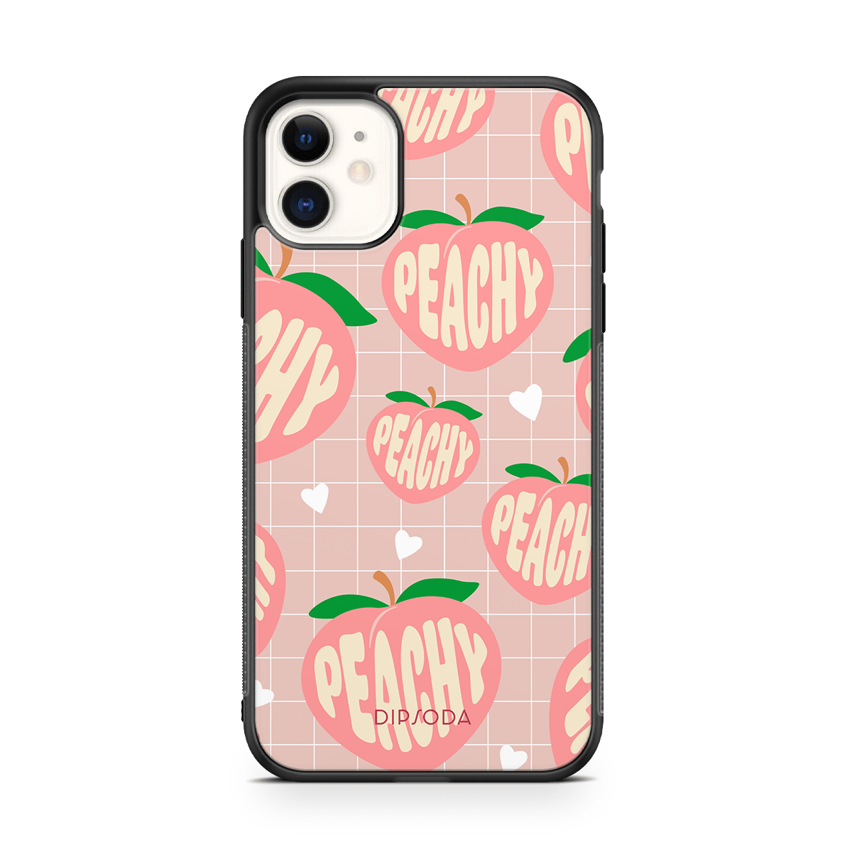 Peachy Blush Rubber Phone Case