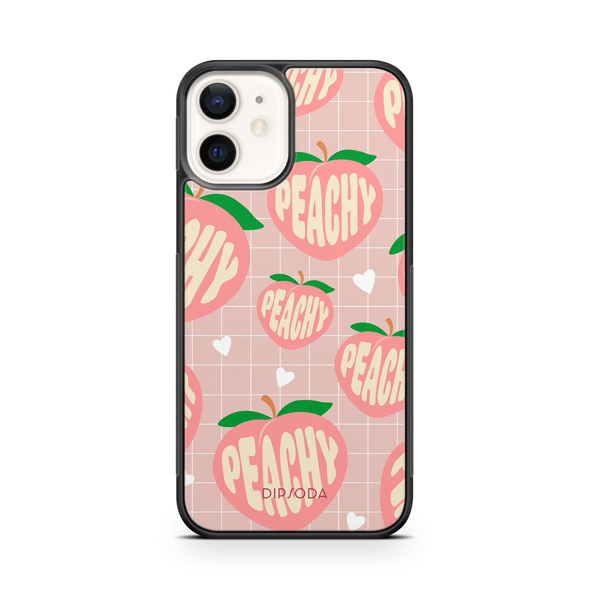 Peachy Blush Rubber Phone Case