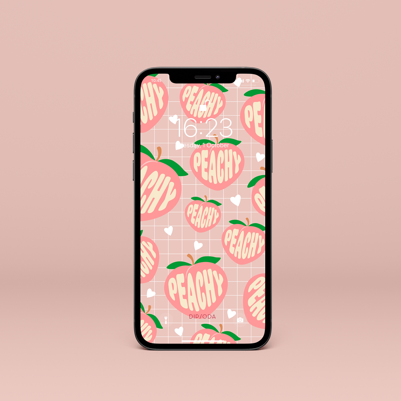 Peachy Blush Wallpaper Background