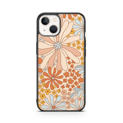 Autumn Florals Rubber Phone Case