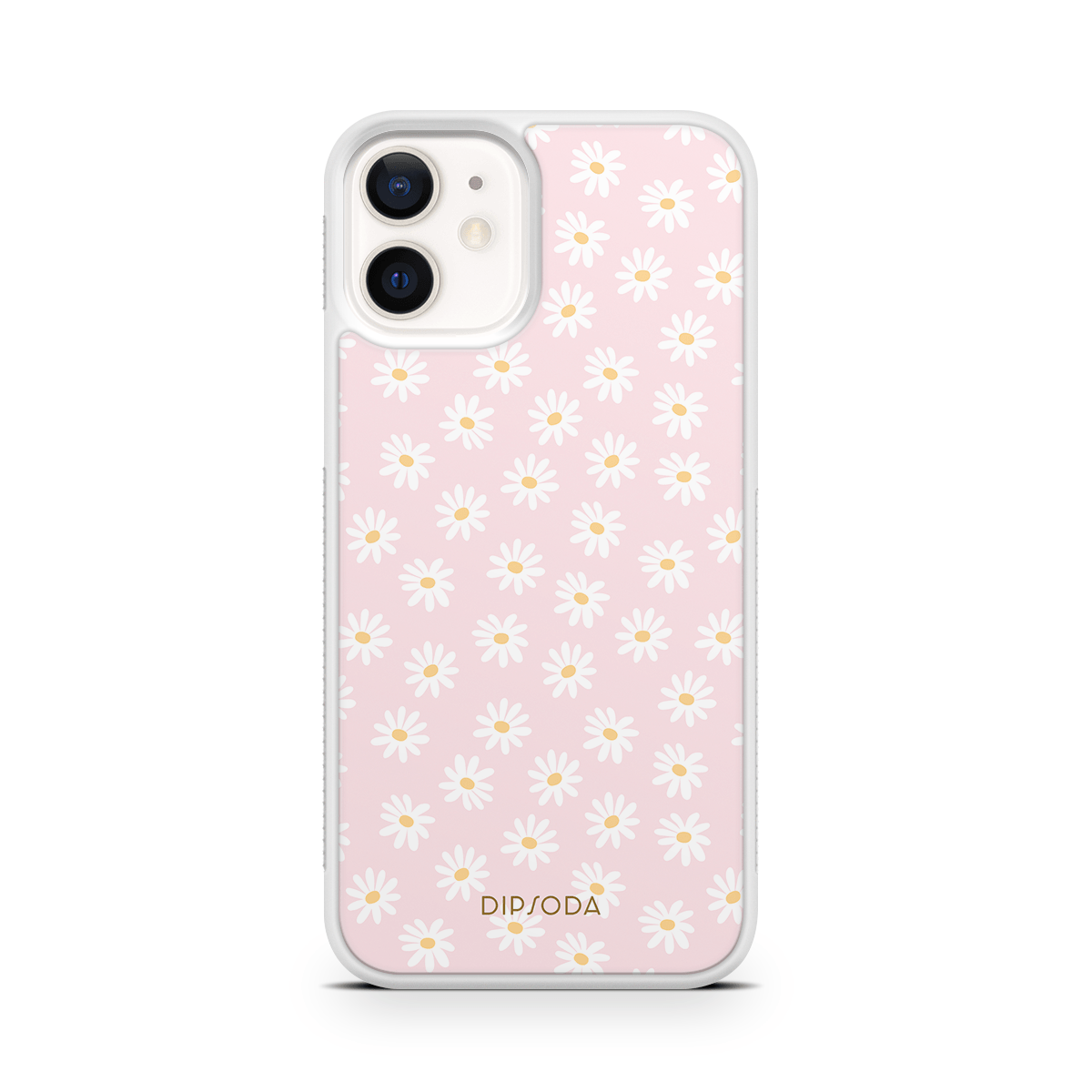 Cute Daisies Rubber Phone Case