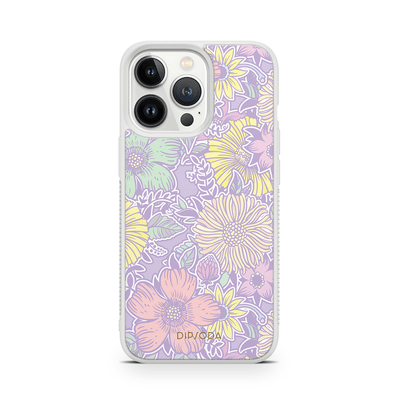 Flower Power Rubber Phone Case