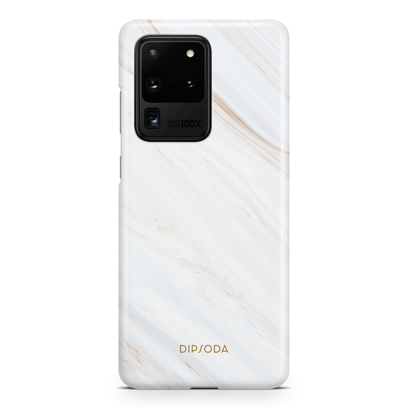 Marbled Cream Phone Case