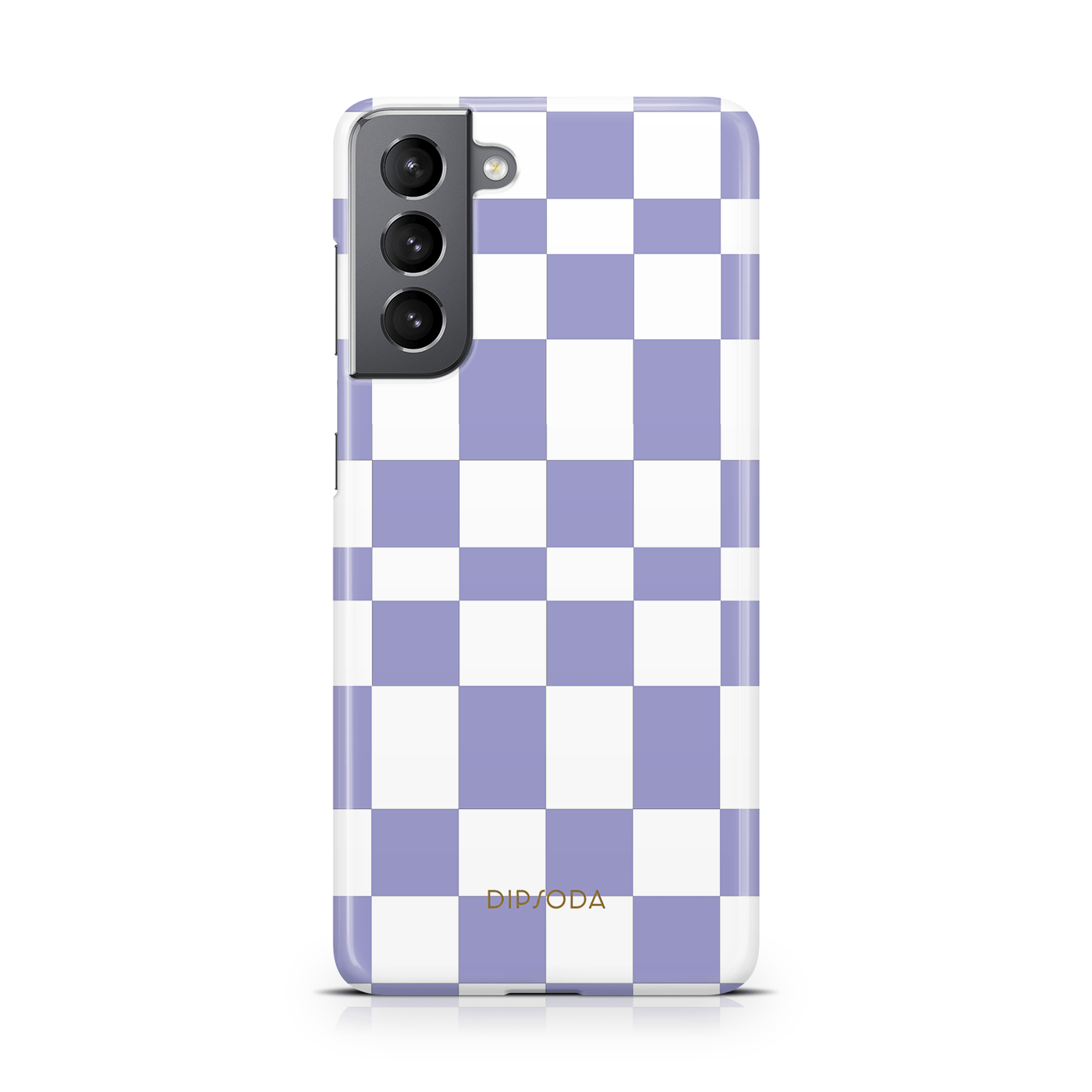 Mauve Checkers Phone Case