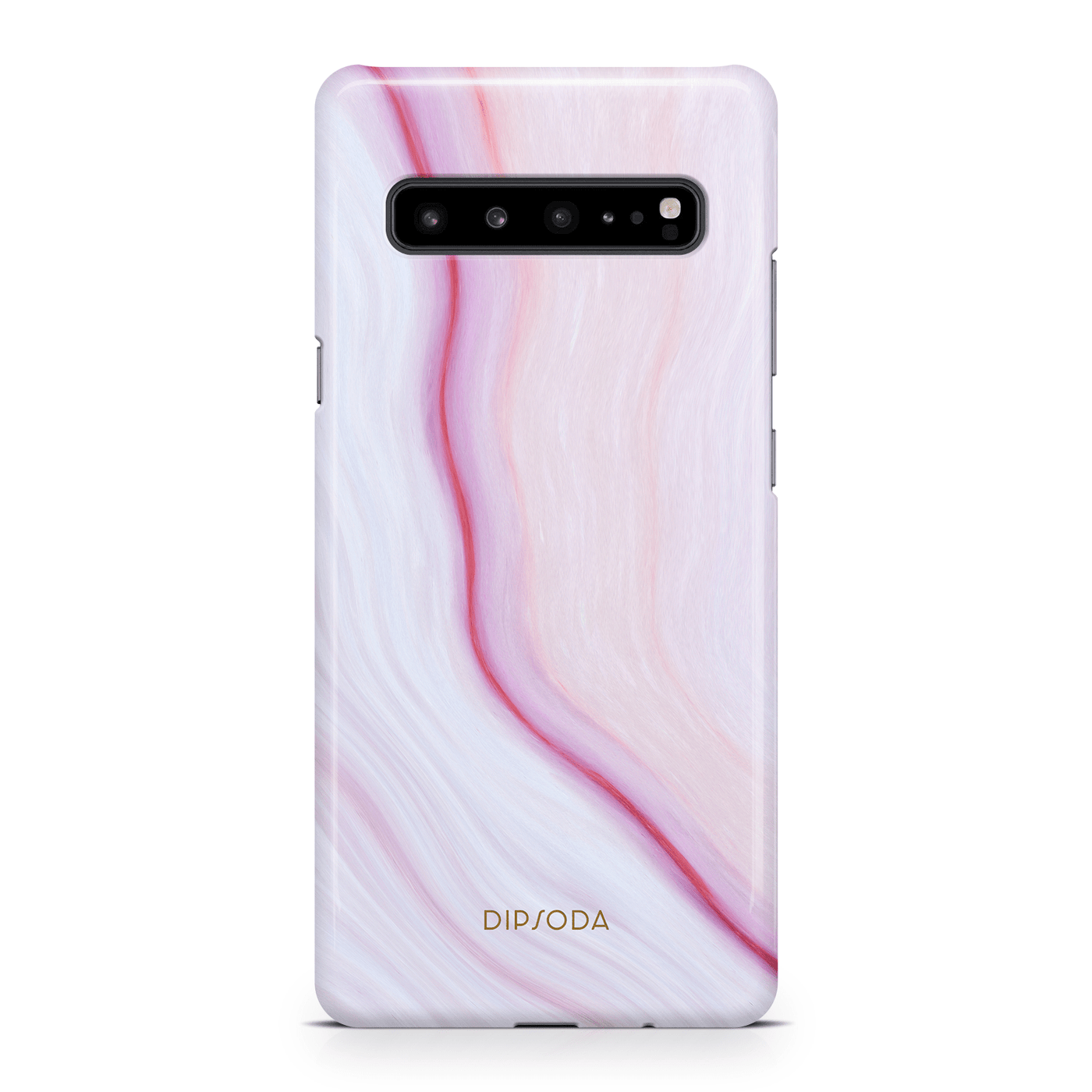 Raspberry Marble Phone Case