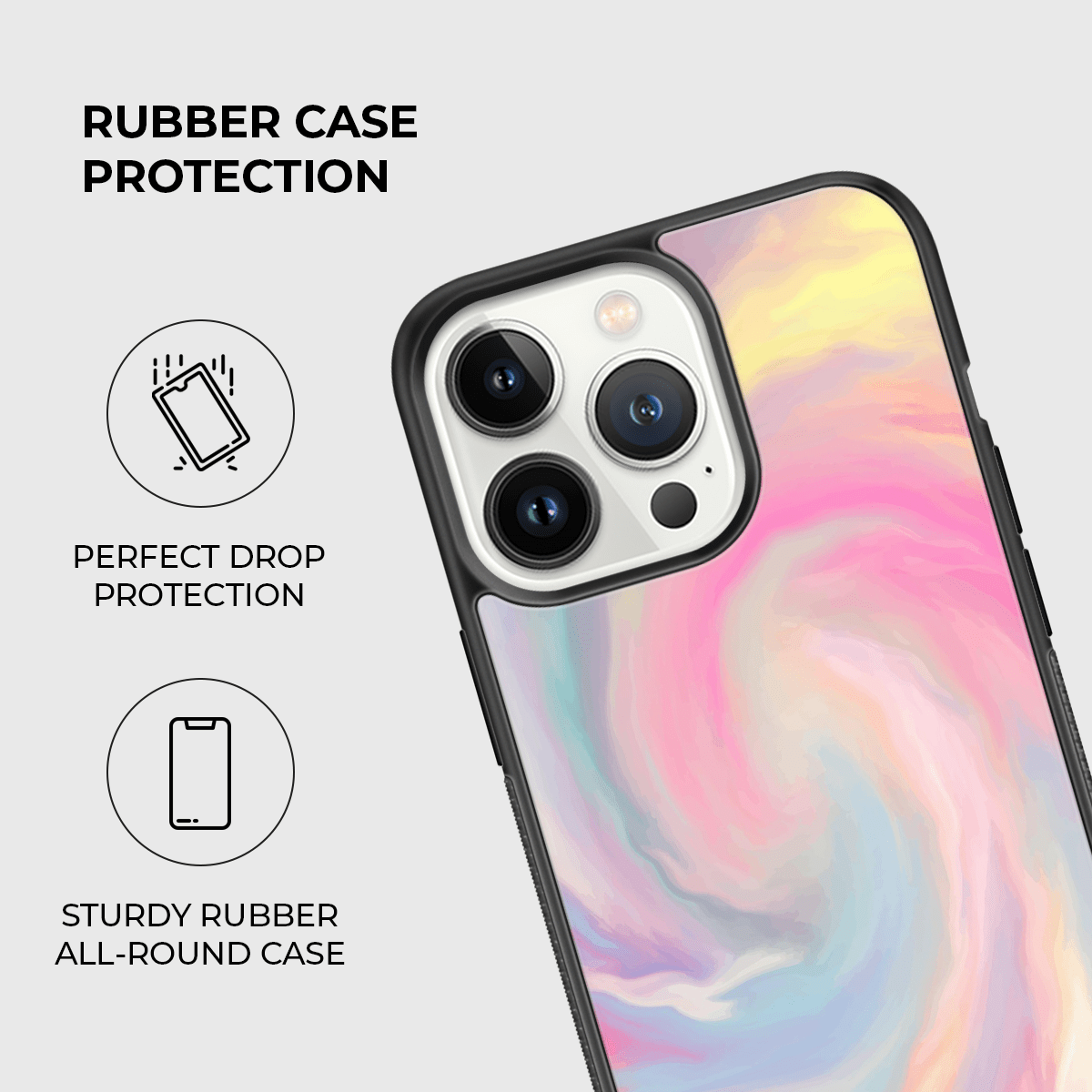 Summer Love Rubber Phone Case